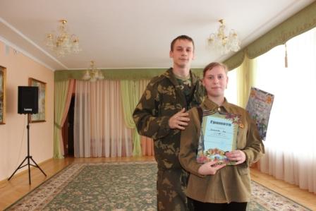 Бахарева Яна - победитель в номинации "Лучший командир"
