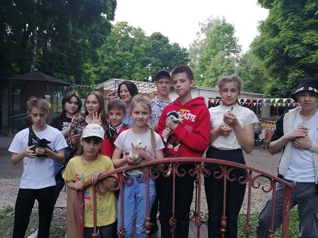 По приглашению Прокуратуры Октябрьского округа города Липецка, наши дети посетили Парк Победы.