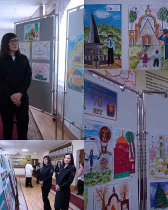 В УМВД России по Липецкой области состоялось открытие выставки, приуроченной к 70-летию со Дня образования региональной полиции