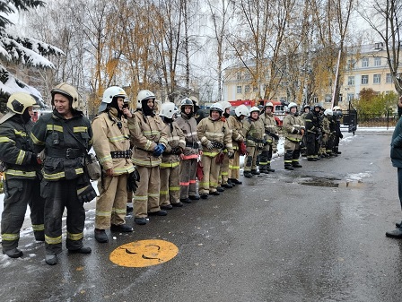 Пожарно-тактические учения.